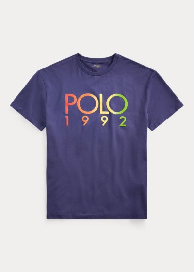 Playeras Polo Ralph Lauren Hombre Azul Marino - Classic Fit Polo 1992 - HYFSD6410